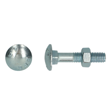 Slotbout M 12 X 240 DIN 603/555 Galv.verzinkt - 25 stuks