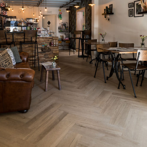 DD PVC klik brede visgraat boterkoek Ultra Mat