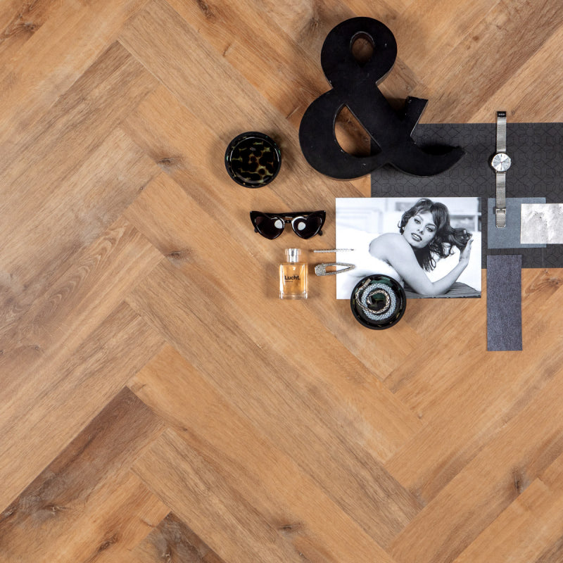 Poppy PVC Visgraat Dryback, PVC by Homburg