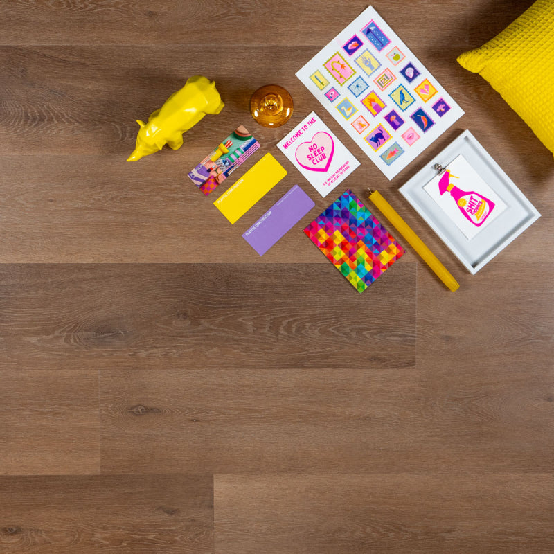 Rose SPC click plank Rigid, PVC by Homburg