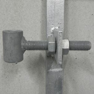 Poortframe 1800 x 1000 mm, verstelbaar met slotkast Galvanisch verzinkt