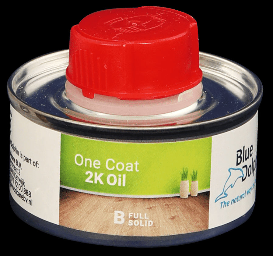 Blue Dolphin One Coat 2k demo/bijwerk blikje, harder. 31ML