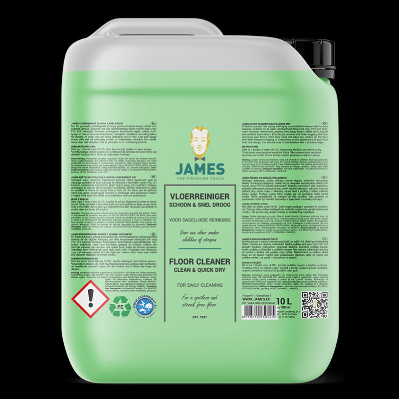 James vloerreiniger schoon & snel droog 10L