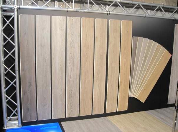 PVC plak 193 x 1230 mm "Platinum oak" (dryback / stroken) Restpartij
