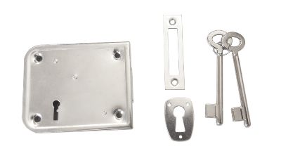 Opleg kelderbandslot kelderslot staal verzinkt compleet