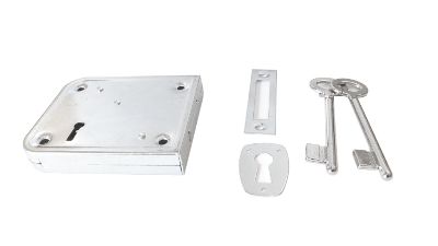 Opleg kelderbandslot kelderslot staal verzinkt compleet