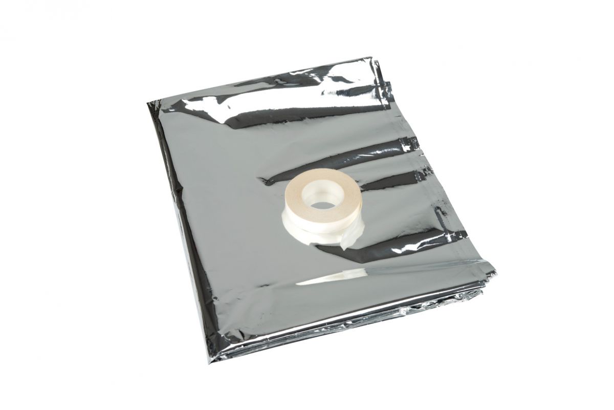 Radiatorfolie 7,5 x 0,5m 3,75m² incl. tape