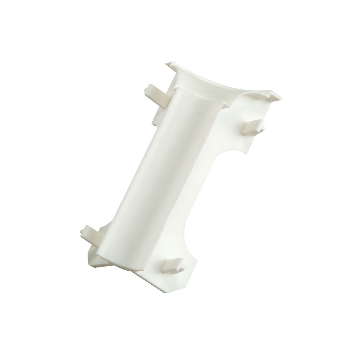 Binnenhoek plint De Luxe Classic 75x18 Wit gefolied (5st)