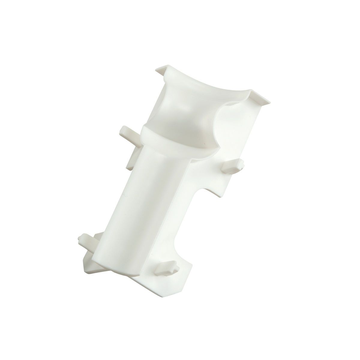 Binnenhoek plint Exclusief Classic 75x18 Wit gefolied (5st)