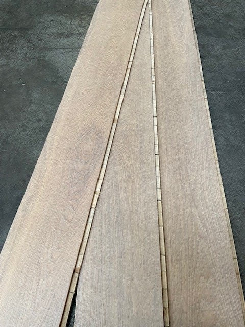 Lamelplank Eiken 14 x 189 x 1390 mm, geborsteld grijs geolied (2.10 m² per pak)