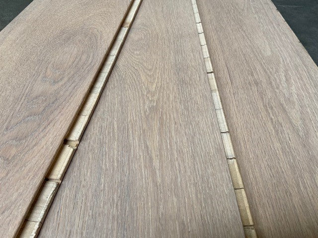 Lamelplank Eiken 14 x 189 x 1390 mm, geborsteld grijs geolied (2.10 m² per pak)