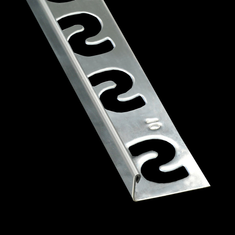 SUBSTRAT Recht Tegelprofiel RVS Glanzend 9mm, 300cm (17194)