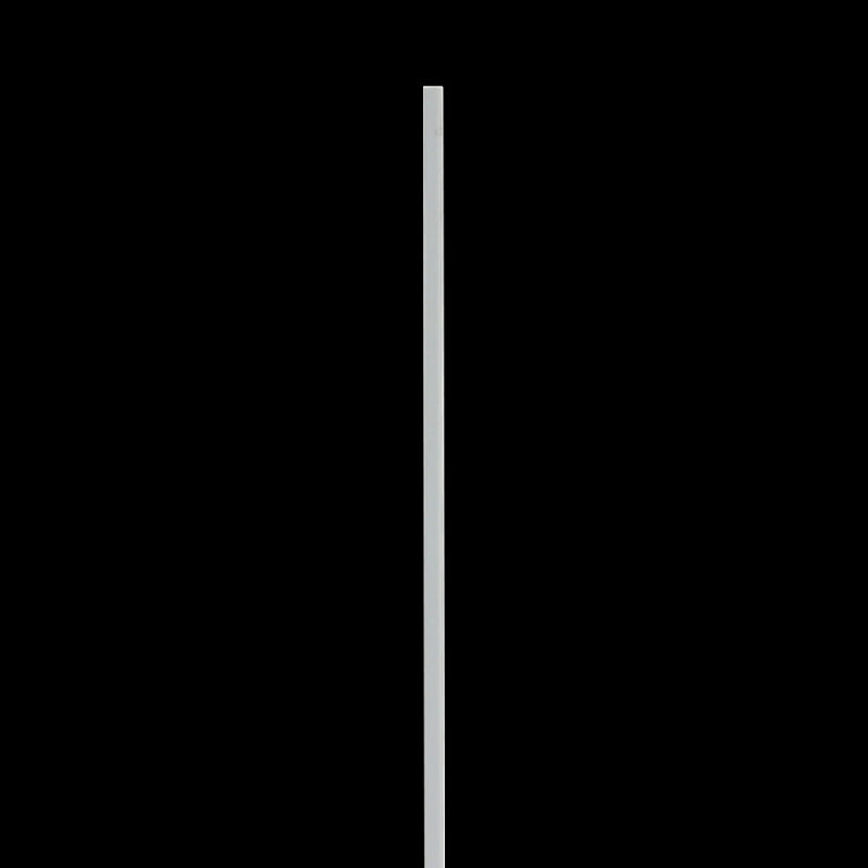 PVC Bies 2,3 x 5 mm x 100 cm grijs