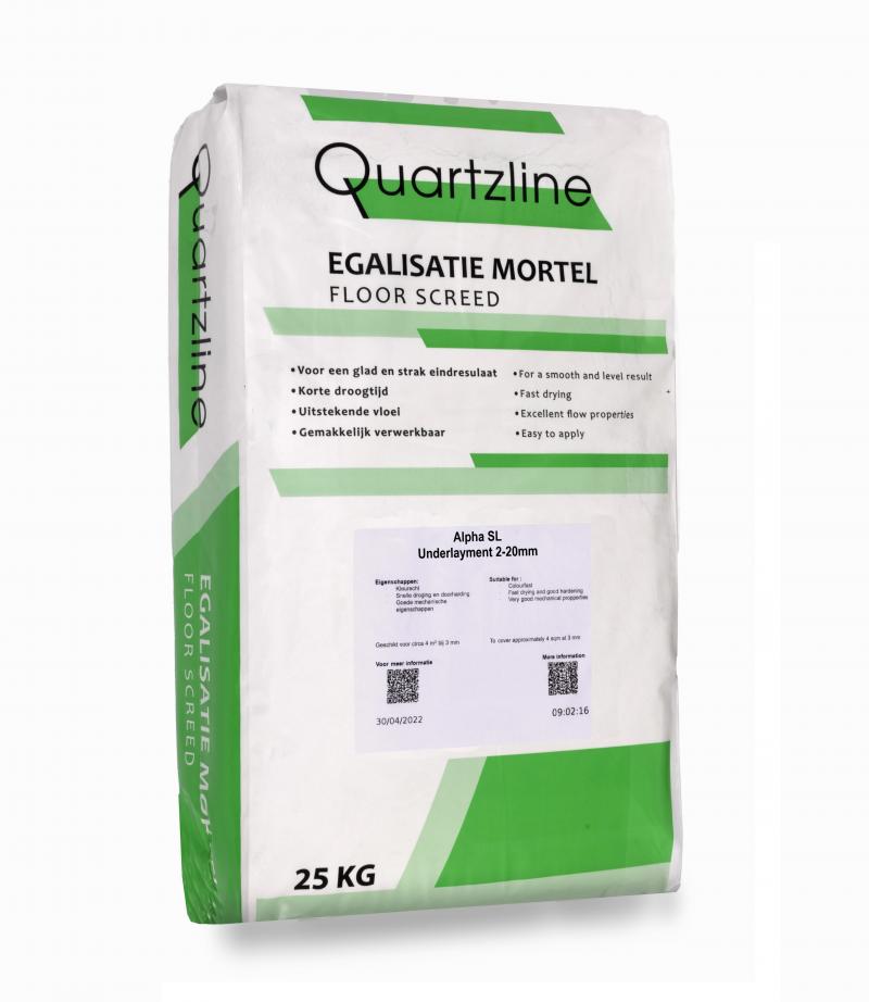 Quartzline Alpha SL Egaline Gips 25 kg