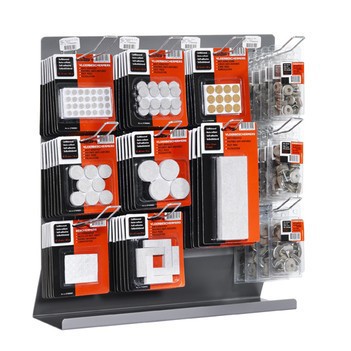 Geluiddempers transparant zelfklevend Ø 10mm 20 stuks