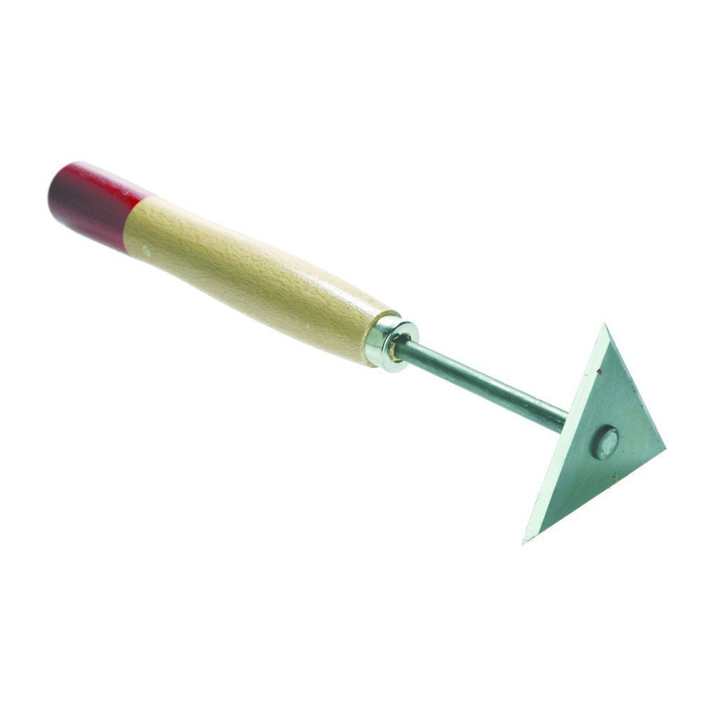 Verfkrabber 8 cm driehoek, extra hard