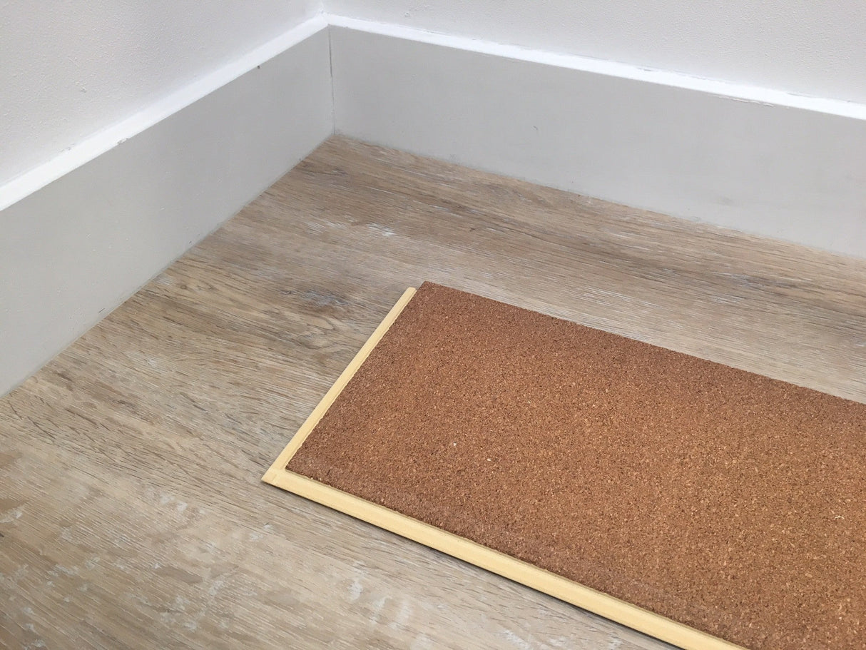 PVC regular 181 x 1220 mm "Dream oak " composiet click laminaat met kurk (1,77 m2/doos)