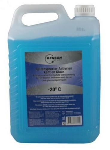 Ruitensproeier antivries 5 Liter (winter)