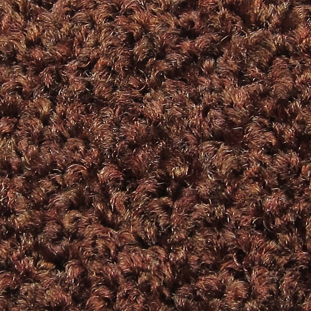 Homburg deurmat Porte roest bruin 200 cm breed