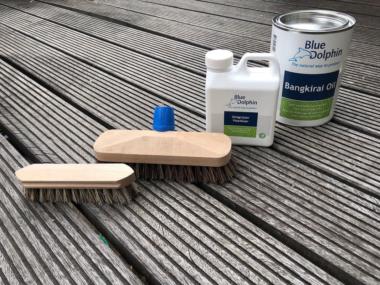 Handschrobborstel Blue Dolphin