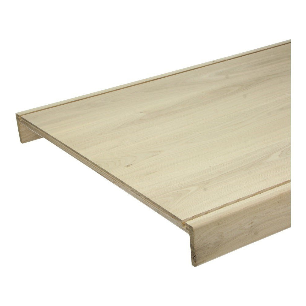 Traptreden Eur. Eiken Rustiek 1150x570x60 mm met uitsparing (2x trapneus)
