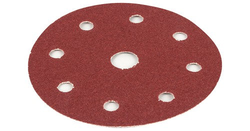 Schuurschijf 125 mm P 80 Hermes BW 115 met velours, (50 st/ds)