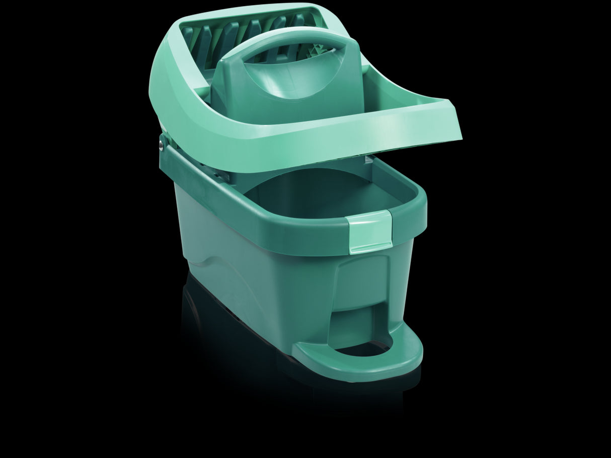 Leifheit emmer profi met pers en wielen - 8 l