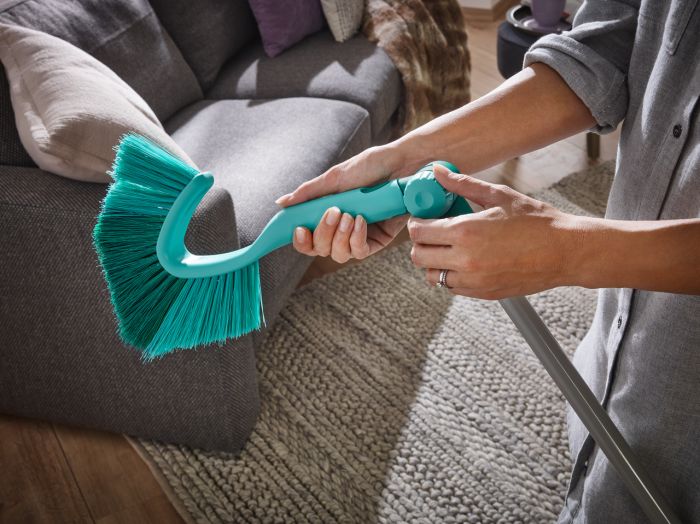 Leifheit dusty stofbezem click system