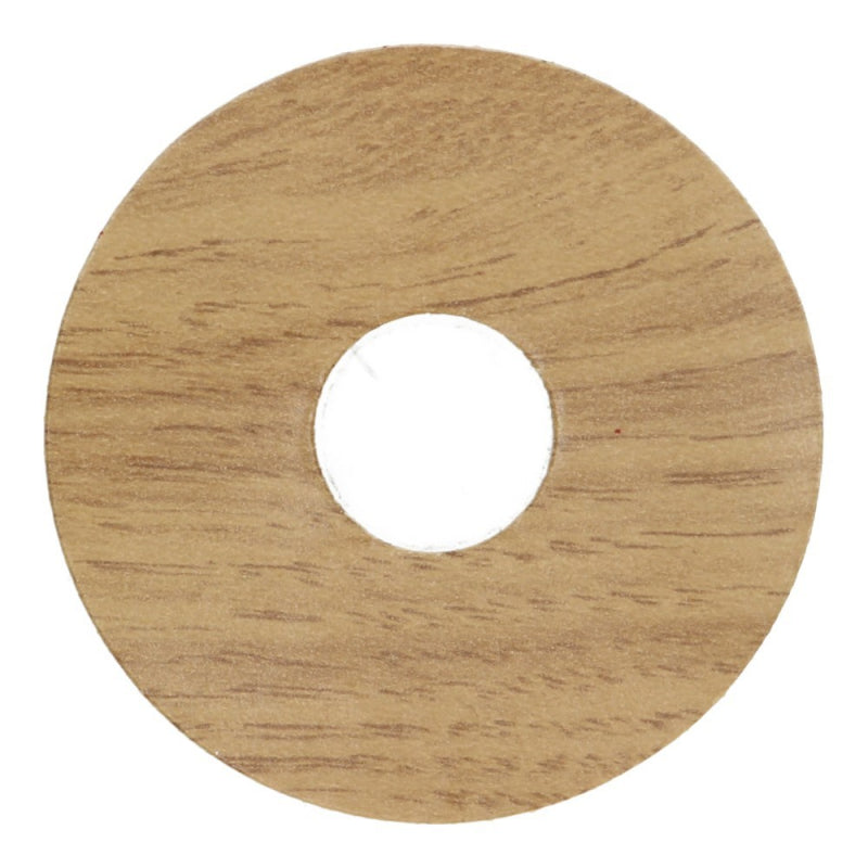 Zelfklevende rozet (17 mm) eiken licht (10 st.)