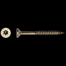 6.0 x 60 mm. RVS A2 Spaanplaatschroef platkop Torx 200 stuks