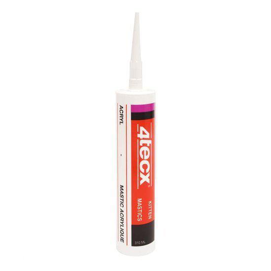 Acrylaat-kit Wit 310 ml 4Tecx