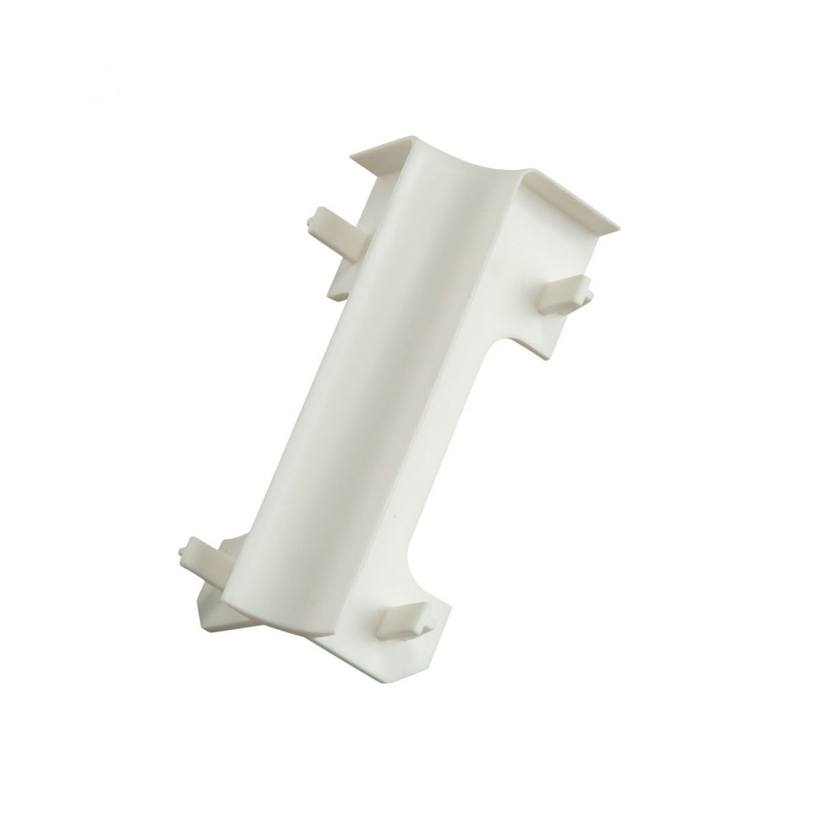 Binnenhoek plint Robuust de luxe 75x18 Wit gefolied (5st)