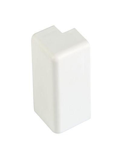 Buitenhoek plint Robuust Classic 75x18 Wit gefolied (5st)