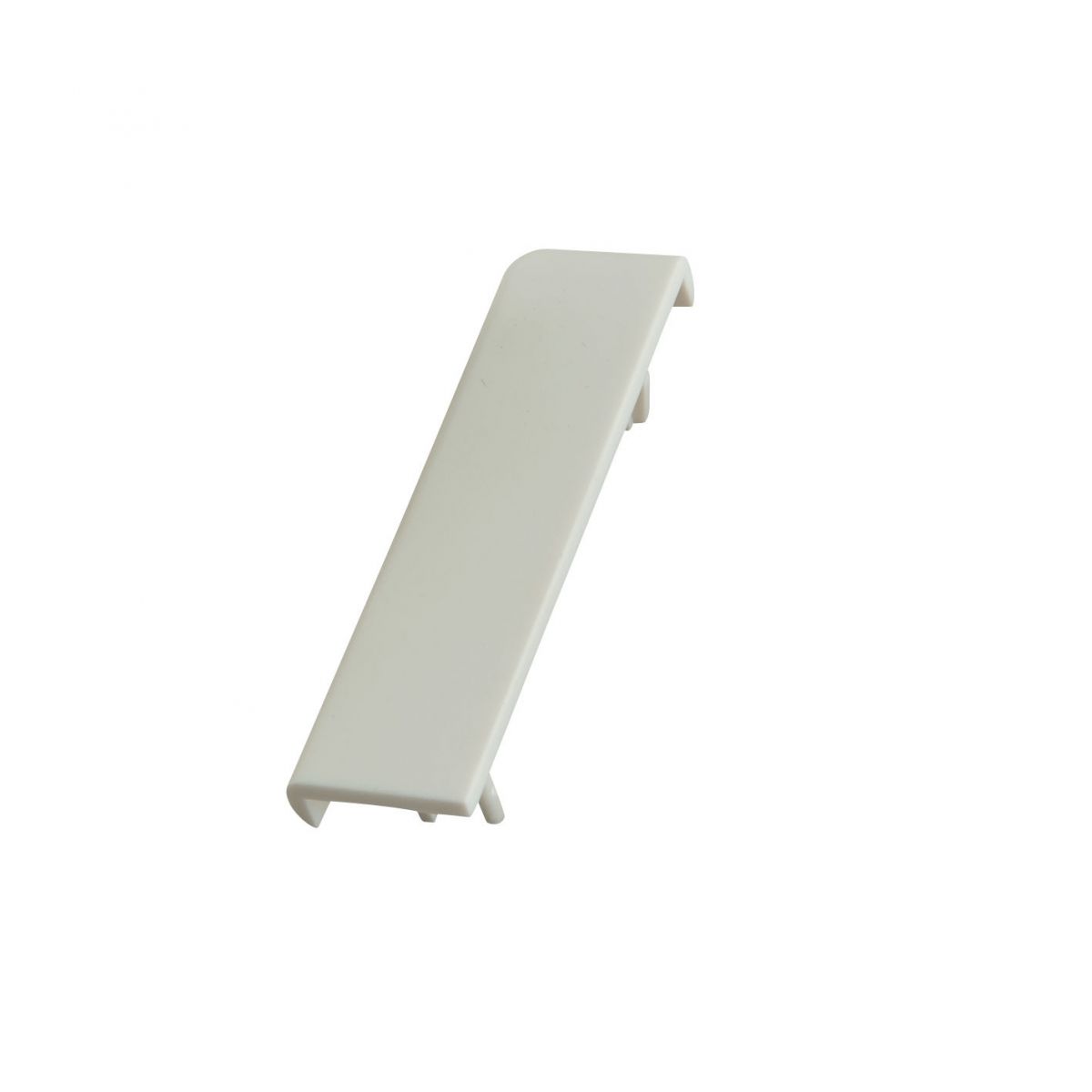 Eindstuk rechts plint Robuust Classic 75x18 Wit gefolied (5st)