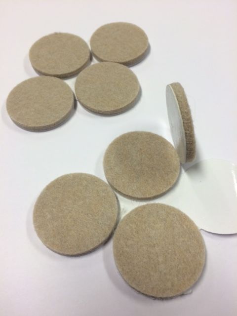 Anti-krasvilt zelfklevend Ø 38mm 8 stuks