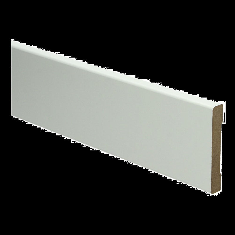 MDF Moderne architraaf 70x12 wit voorgel. RAL 9010