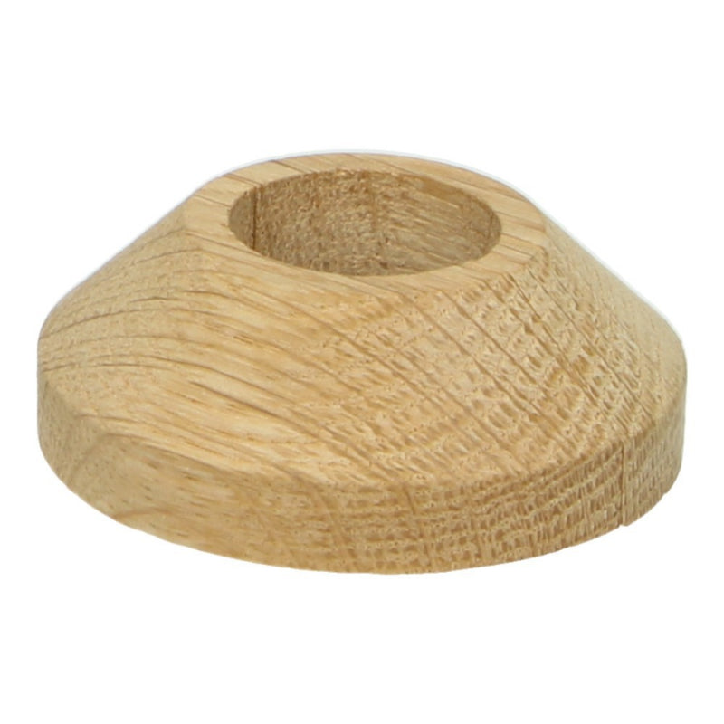 Rozet Ø 22 mm eiken naturel geolied