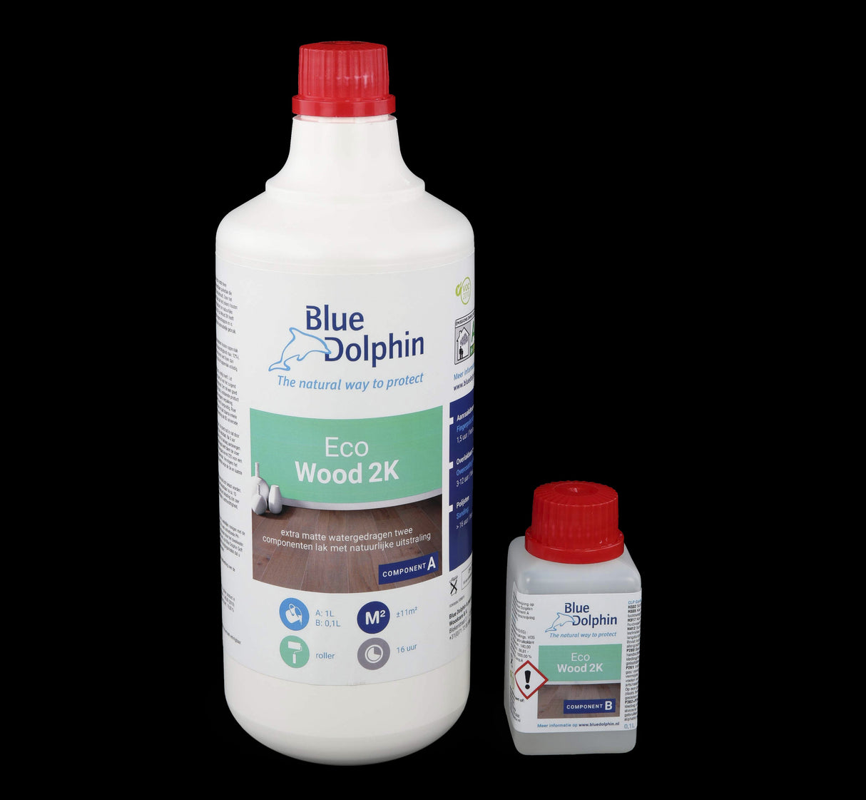 Blue Dolphin Eco Wood 2K Extra Mat 1 liter