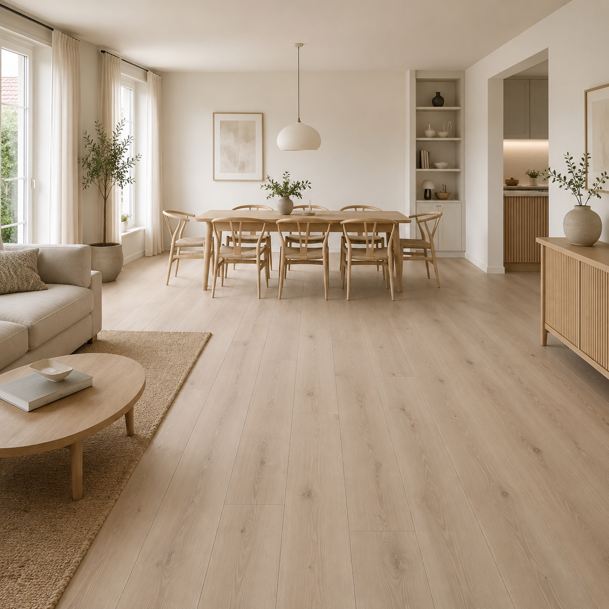 Europees Eiken 22 cm Rustiek A Multi Top Floor® Onbehandeld