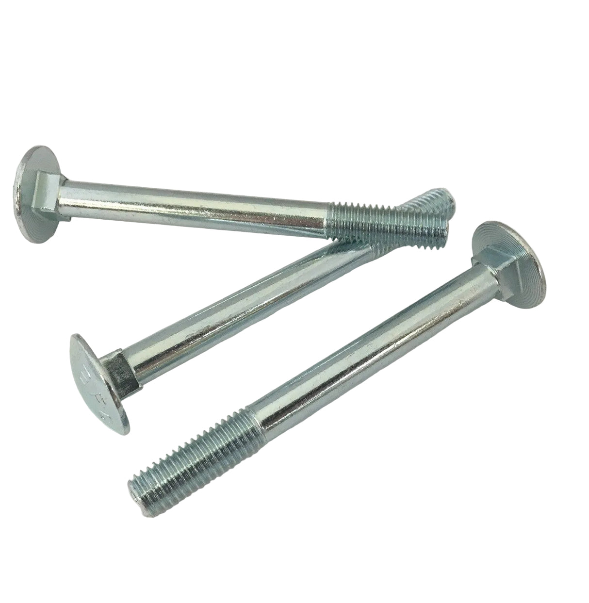 Slotbout M 10 X 220 DIN 603/555 Galv.verzinkt - 25 stuks
