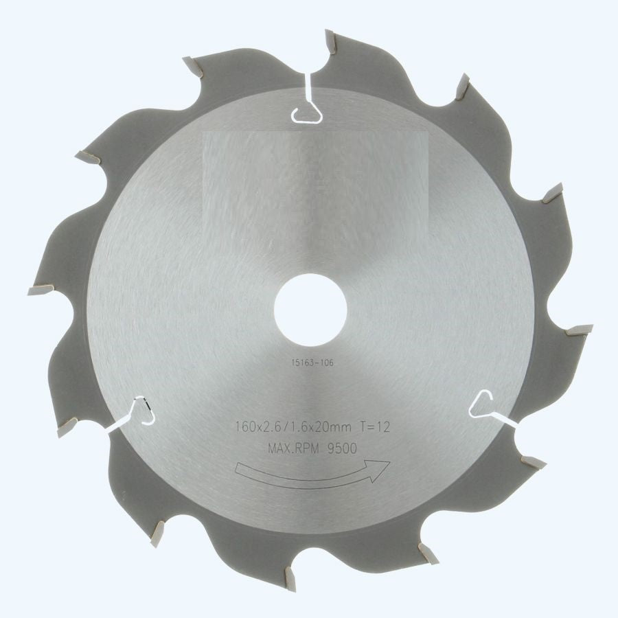 Zaagblad PROF 160 x 20 mm T12 (hout)