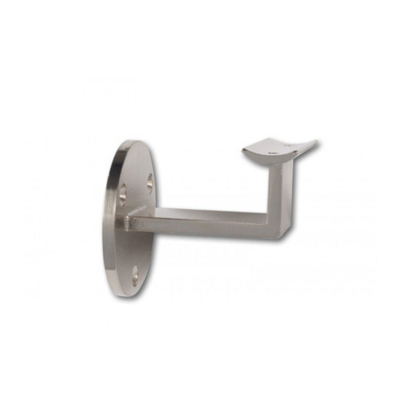 Trapleuninghouder RVS geborsteld