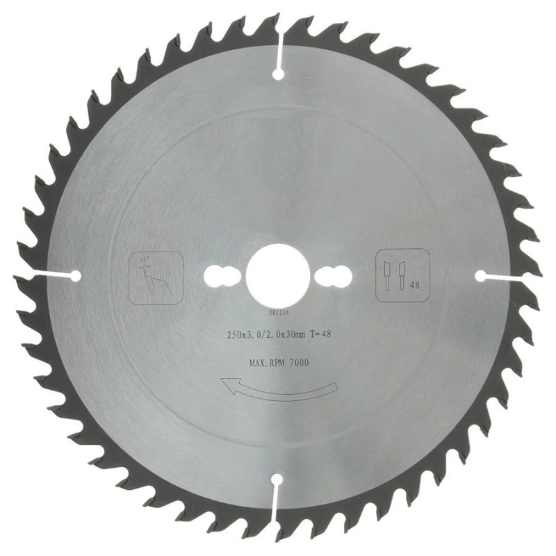 Zaagblad PROF 250 x 30 mm T48 (hout)