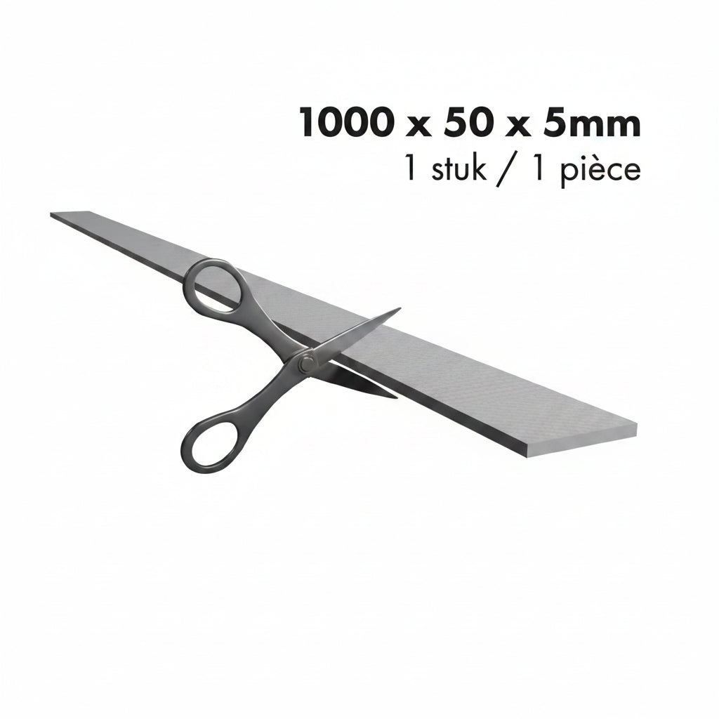 Viltstroken zelfklevend 5x100cm, 5mm dik