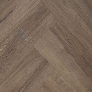 DFD Smoked Oak White plak Visgraat (PVC) 2,5mm x15,24cm x 60,96cm