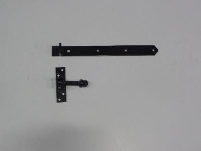 Verstelbare duimheng 400 mm zwart gecoat ( na verzinken)