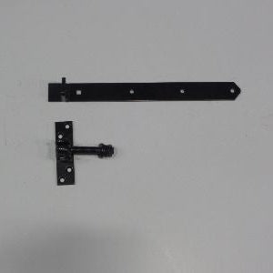 Verstelbare duimheng 400 mm zwart gecoat ( na verzinken)