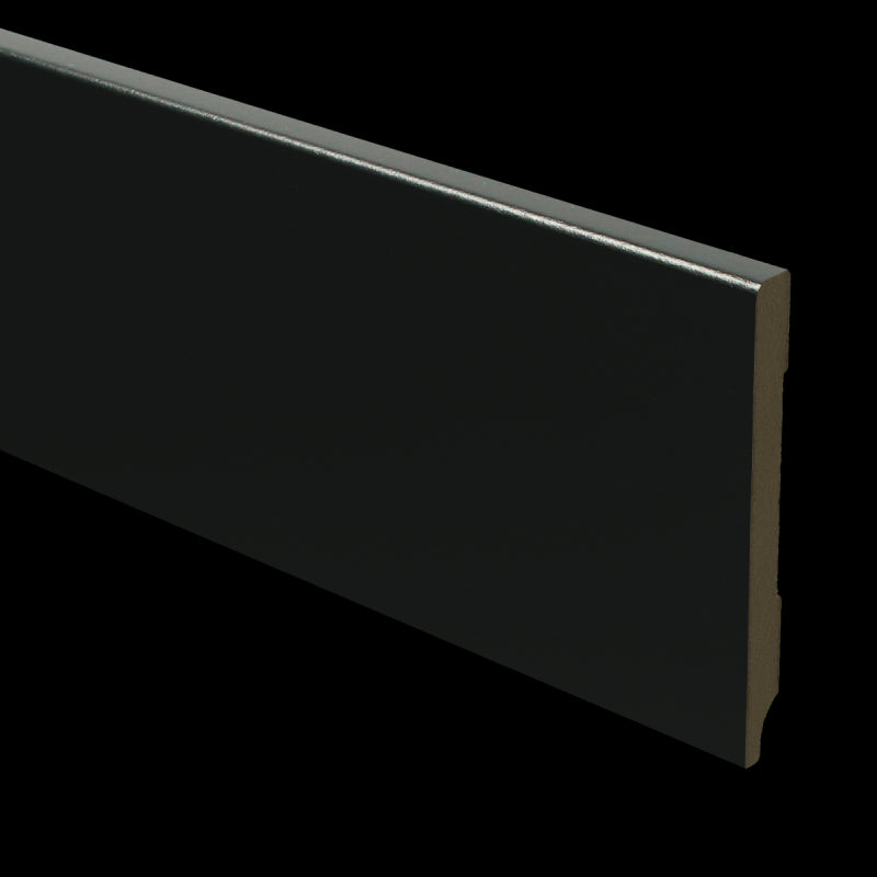 MDF Moderne plint 90x9 voorgelakt RAL 9005