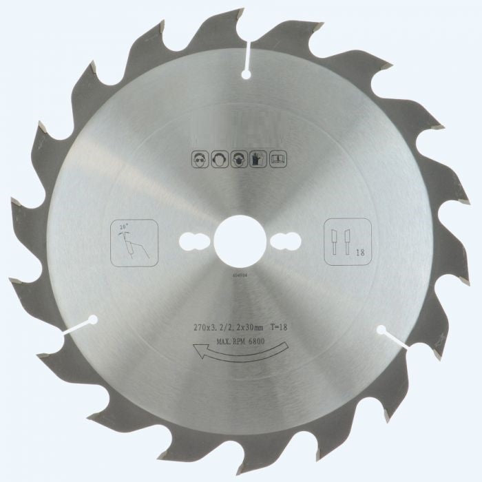 Zaagblad PROF 270 x 30 mm T18 (hout)