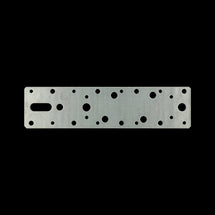 Koppelplaat 60 x 240 mm verzinkt